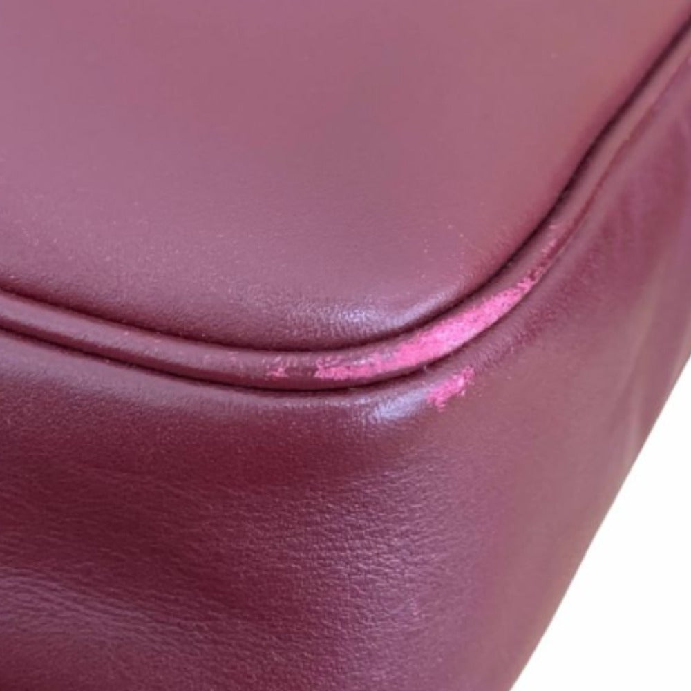 CARTIER カルティエ ビジネスバッグ マストライン レザーバッグ ボルドー Must Line 書類鞄 レザー ビジネス レディース