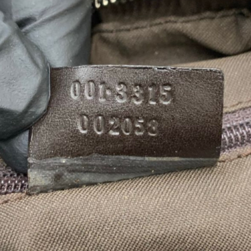 GUCCI グッチ ショルダーバッグ GGキャンバス シェリーライン キャンバス レザー カーキ 001 3315