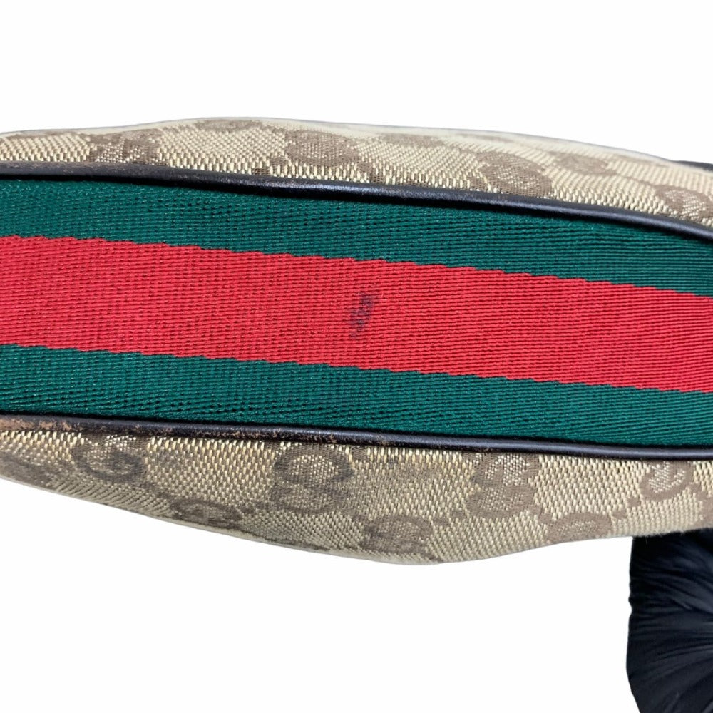 GUCCI グッチ ショルダーバッグ GGキャンバス シェリーライン