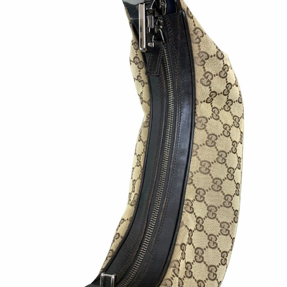 GUCCI グッチ ショルダーバッグ GGキャンバス シェリーライン キャンバス レザー カーキ 001 3315