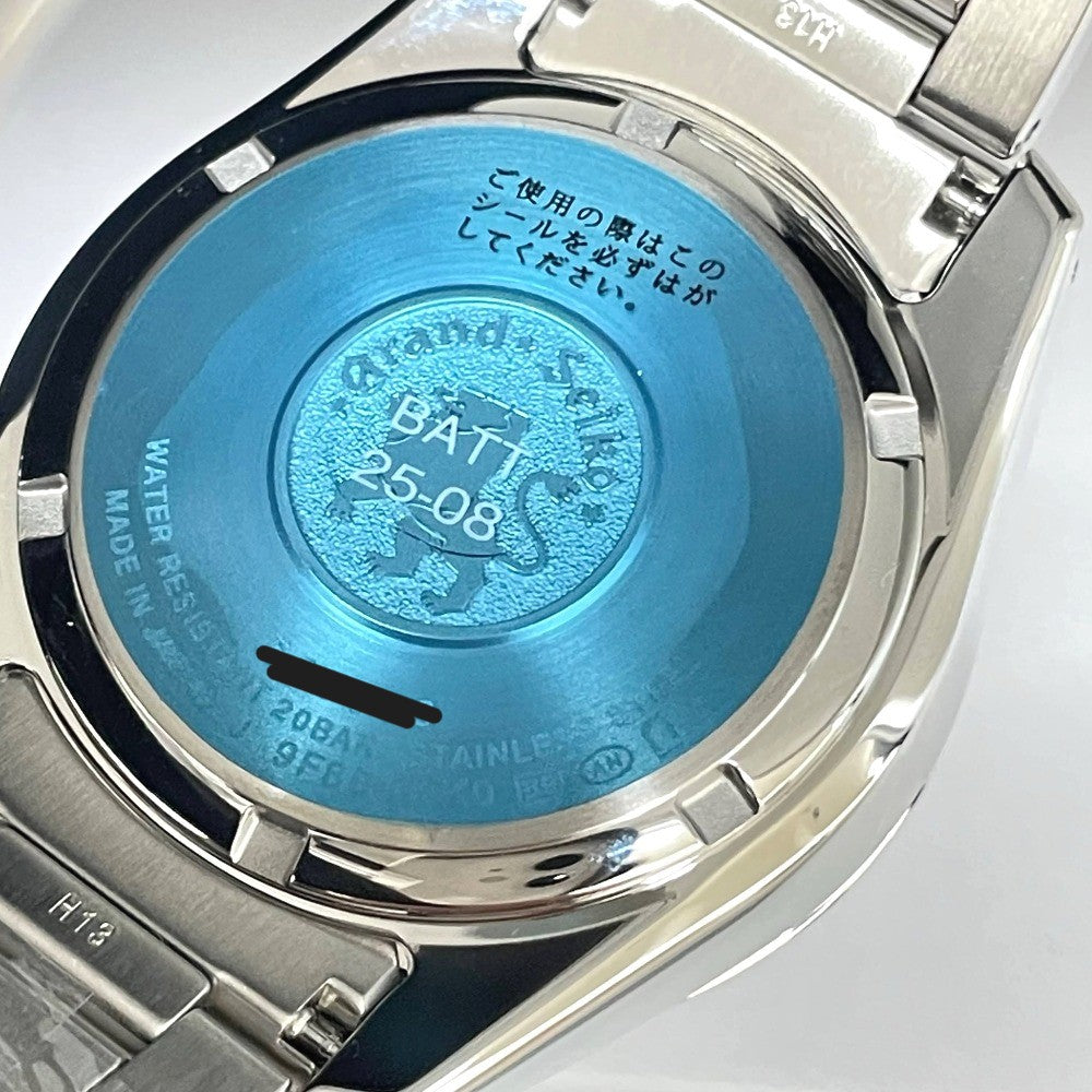 グランドセイコー SBGN027 39mm クオーツ GMT 黒文字盤 スポーツコレクション 9F86 メンズ 未使用品 Grand Seiko 腕時計