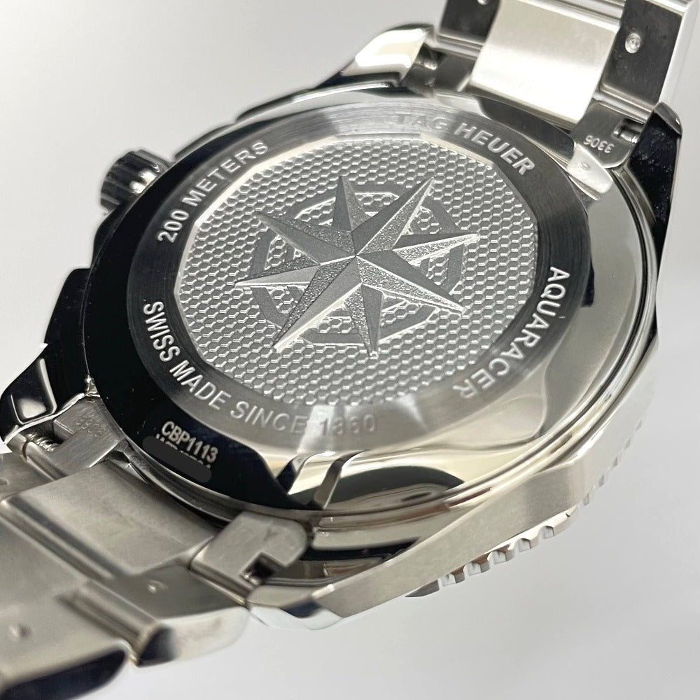 タグホイヤー CBP1113.BA0627 40mm アクアレーサー プロフェッショナル200 クオーツ クロノグラフ メンズ AQUARACER TAG HEUER 腕時計