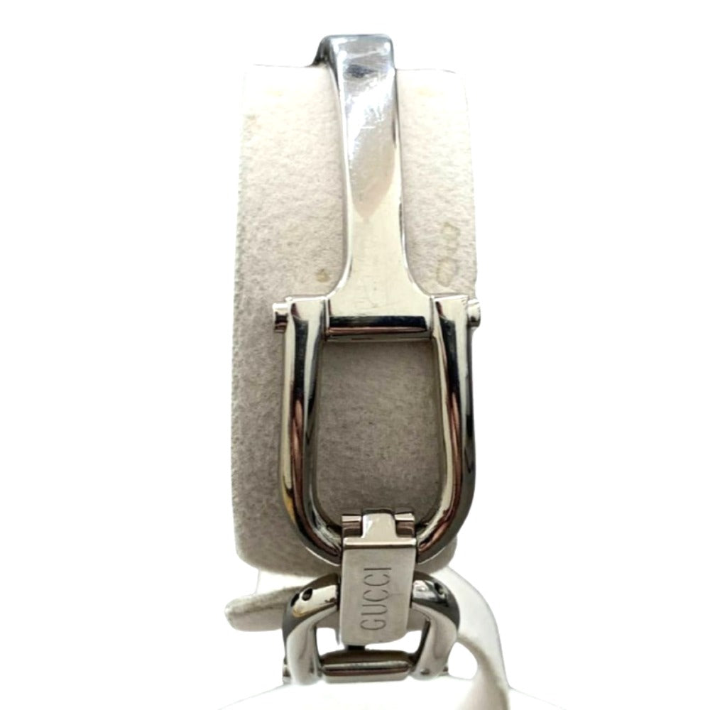【稼動品】GUCCI 1500L シルバーシェル文字盤 シルバーバングル 稼動品】GUCCI 1500L シルバーシェル文字盤 シルバーバングル