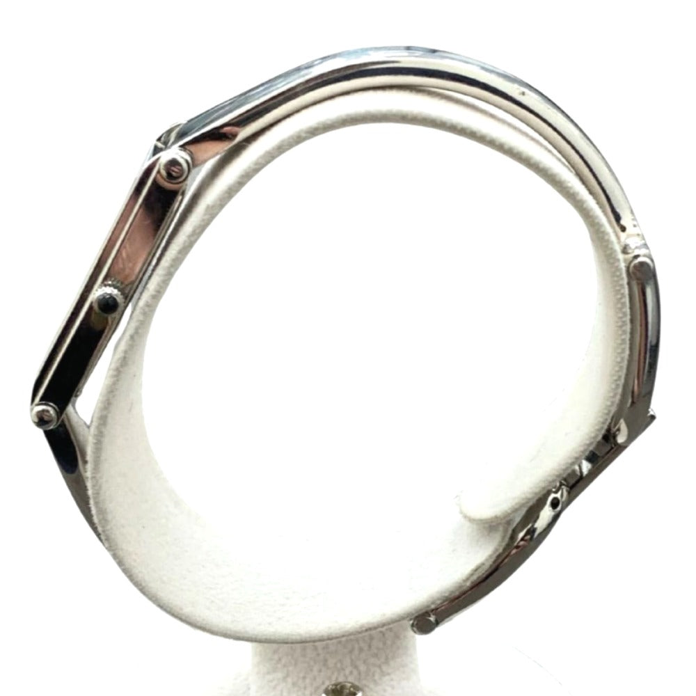 【稼動品】GUCCI 1500L シルバーシェル文字盤 シルバーバングル GUCCI グッチ 1500L シルバー文字盤 SS ステンレス バングル