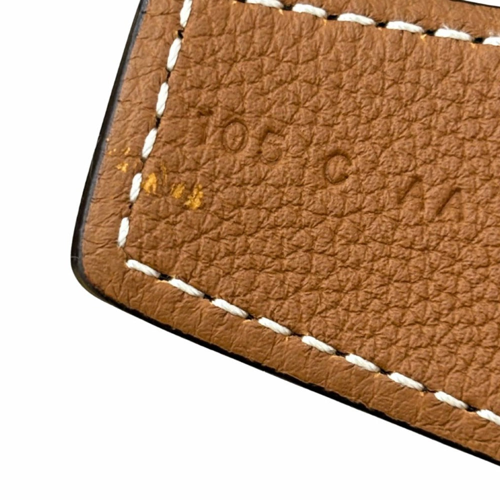 HERMES エルメス ベルト Hストリエ シルバーバックル ストライプ金具 C刻印 ブラック メンズ