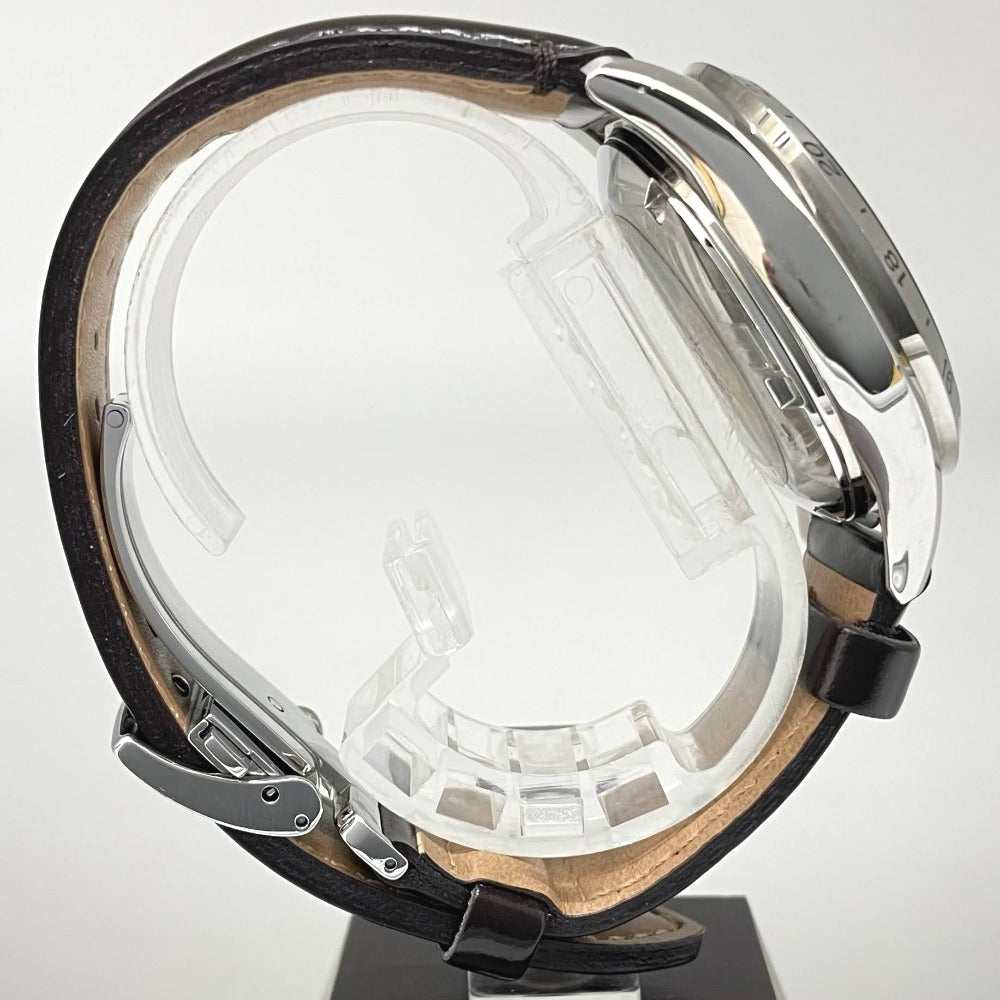 セイコー プロスペックス アルピニスト SBEJ005 39.5mm メカニカル GMT 自動巻き レザーストラップ メンズ PROSPEX SEIKO 腕時計