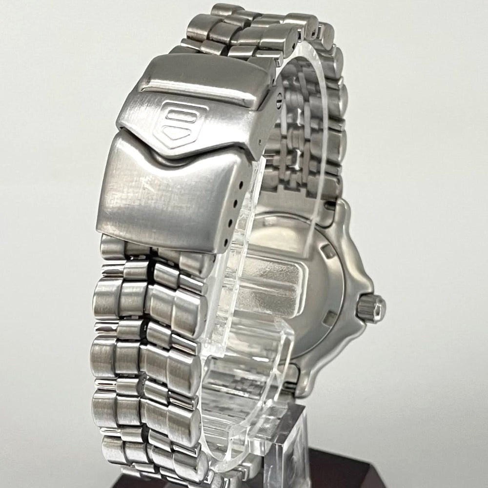 タグホイヤー 6000シリーズ WH1315 29mm 保証書あり ブルー文字盤 クオーツ メタルブレス 稼働品 TAG HEUER 腕時計