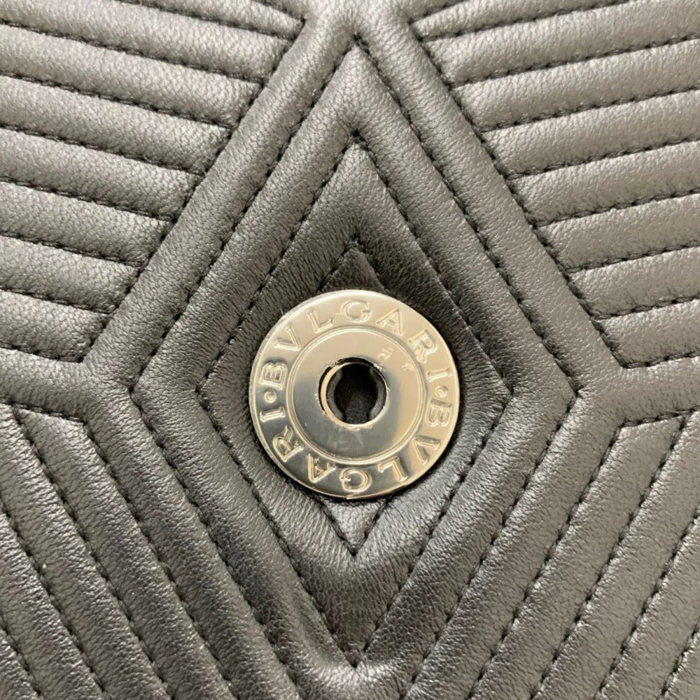 BVLGARI ブルガリ ショルダーバッグ セルペンティ チェーンショルダー ブラック ミニバッグ レザー 蛇 レディース 未使用品