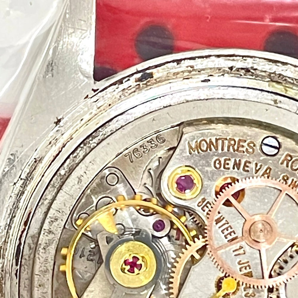 ロレックス オイスター プレシジョン 34mm 6426 手巻き プラ風防 社外ベルト ROLEX 腕時計