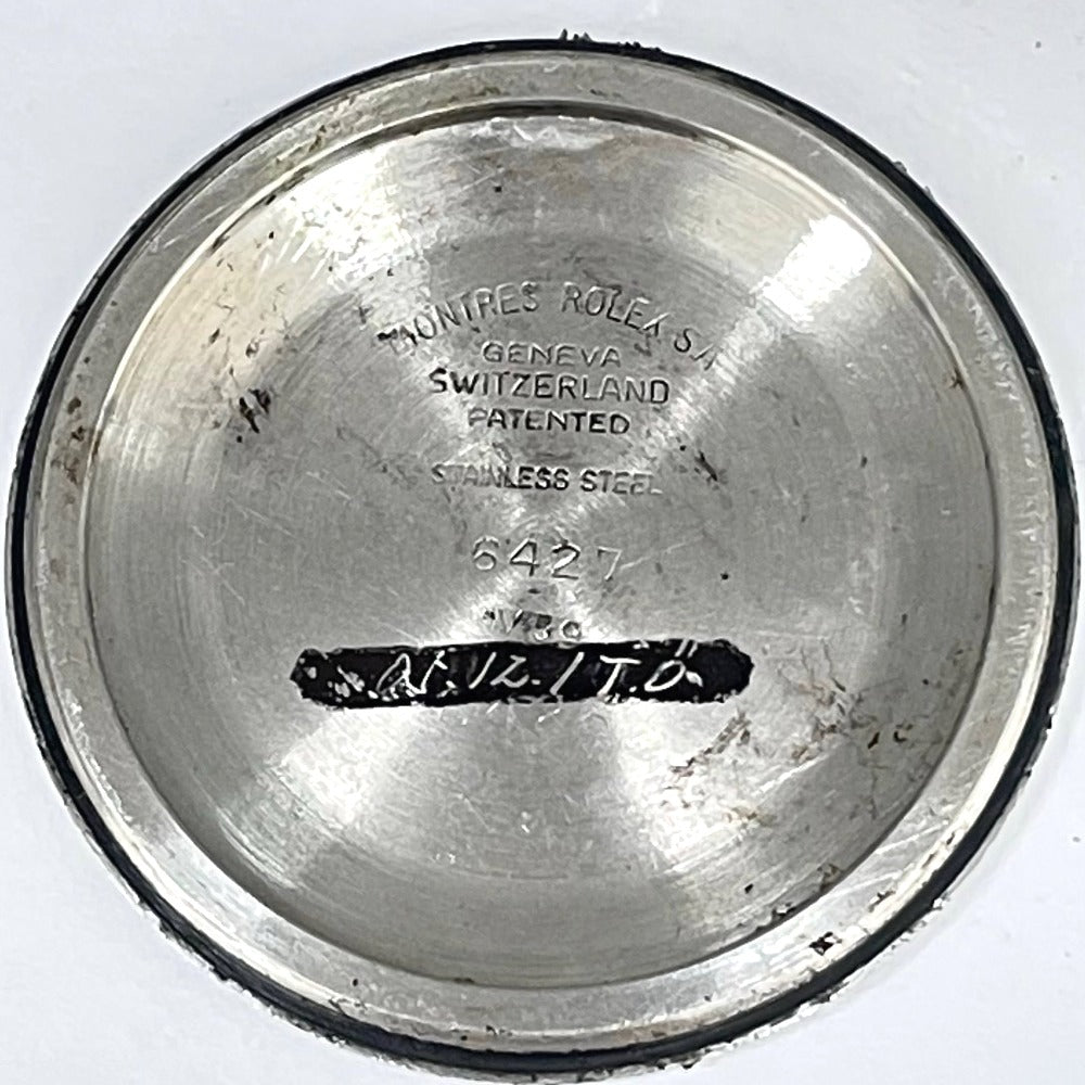 ロレックス オイスター プレシジョン 34mm 6426 手巻き プラ風防 社外ベルト ROLEX 腕時計