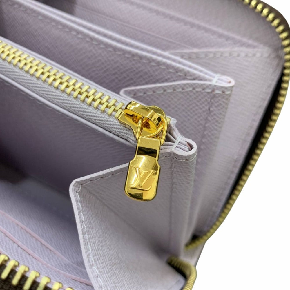 ルイ・ヴィトン 長財布 M25813 ジッピー･ウォレット ミスティライラック 日本限定 RFID モノグラム ブラウン PVC レザー レディース 未使用品