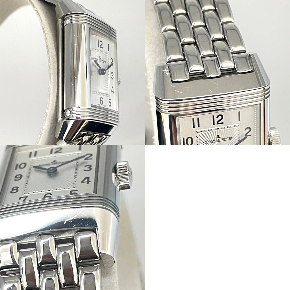 ジャガー・ルクルト レベルソ Q2668130 21mm クラシック スモール デュエット デュオ 手巻き ダイヤ レディース JAEGER LECOULTRE 腕時計