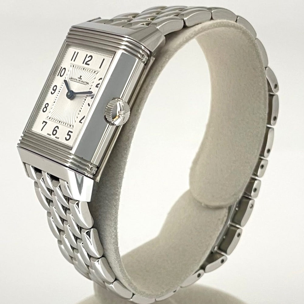 ジャガー・ルクルト レベルソ Q2668130 21mm クラシック スモール デュエット デュオ 手巻き ダイヤ レディース JAEGER LECOULTRE 腕時計