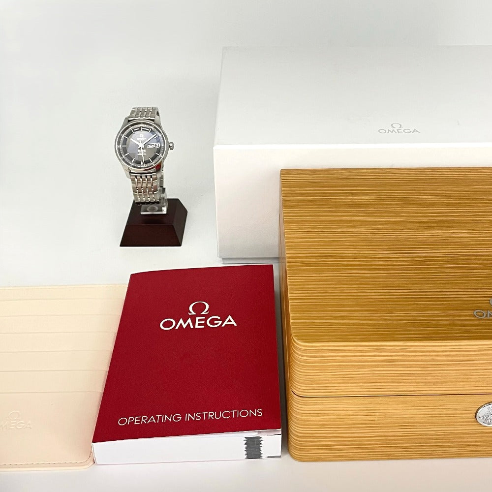 オメガ 431.30.41.22.06.001 デヴィル 41mm アニュアルカレンダー 年次カレンダー アワービジョン コーアクシャル 自動巻き メンズ DE VILLE OMEGA 腕時計