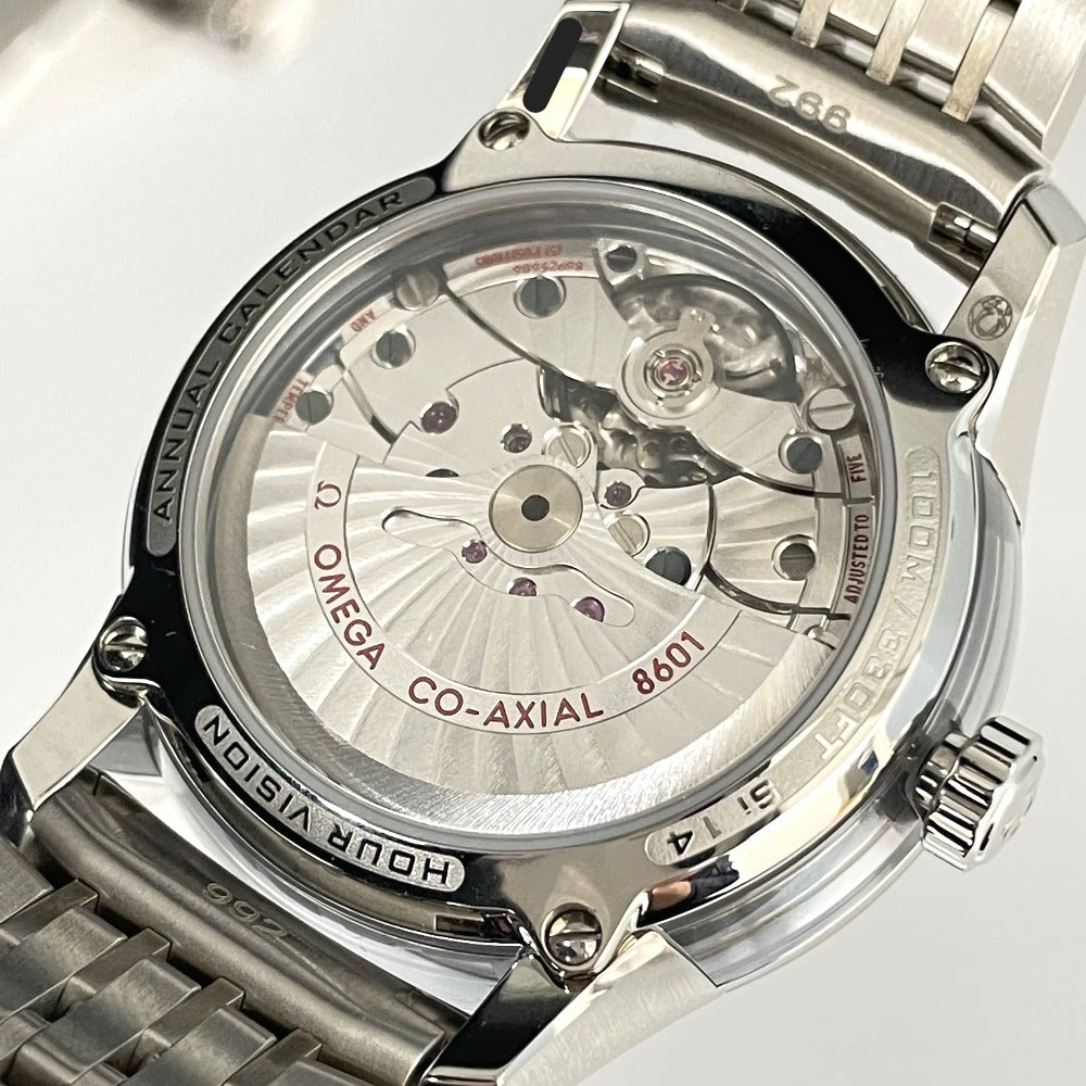 オメガ 431.30.41.22.06.001 デヴィル 41mm アニュアルカレンダー 年次カレンダー アワービジョン コーアクシャル 自動巻き メンズ DE VILLE OMEGA 腕時計