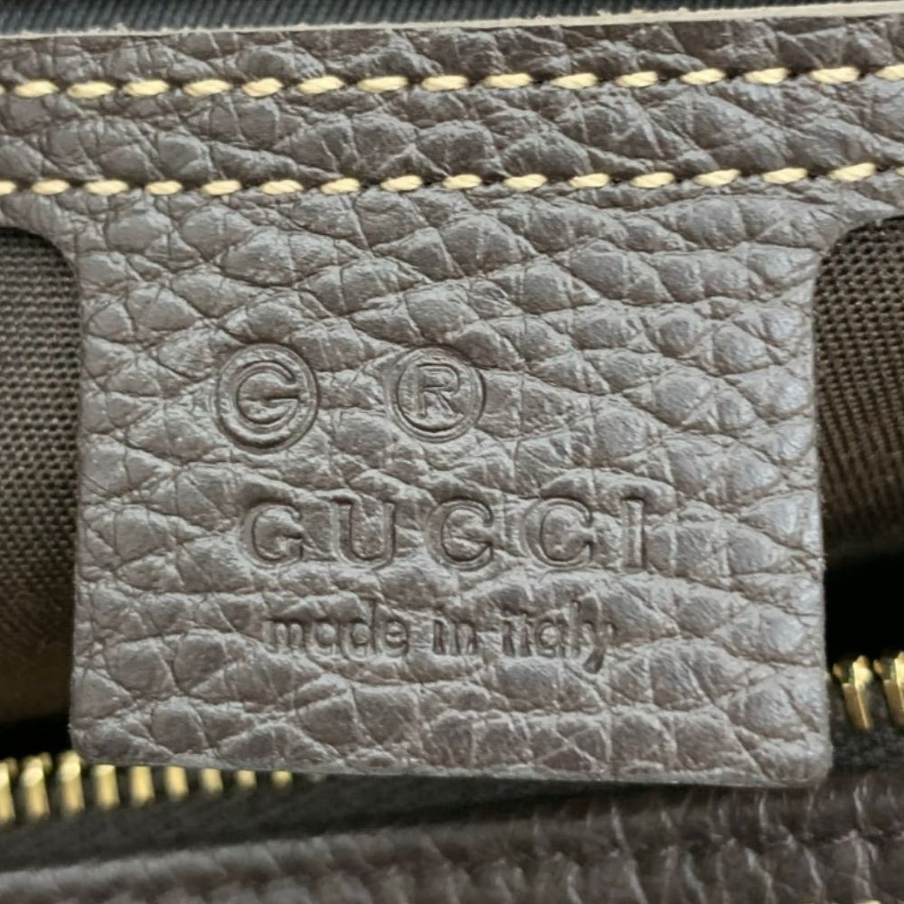 GUCCI グッチ ハンドバッグ 265697 クリスタルGG ボストントート GGキャンバスクリスタルコート ブラウン レディース