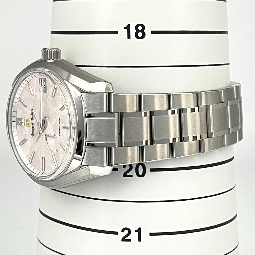 グランドセイコー SBGA443 花筏 40mm (SBGA413 Cherry Blossom) 62GS スプリングドライブ チタン 自動巻き メンズ Grand Seiko 腕時計