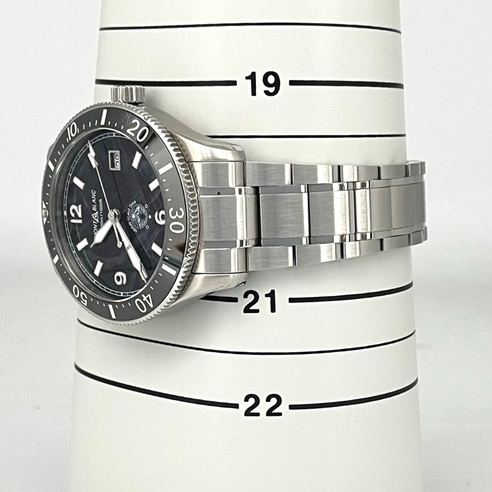 モンブラン アイスシー オートマティック デイト 129371 ダイバーズ 41mm 自動巻き 黒文字盤 メンズ MONTBLANC 腕時計