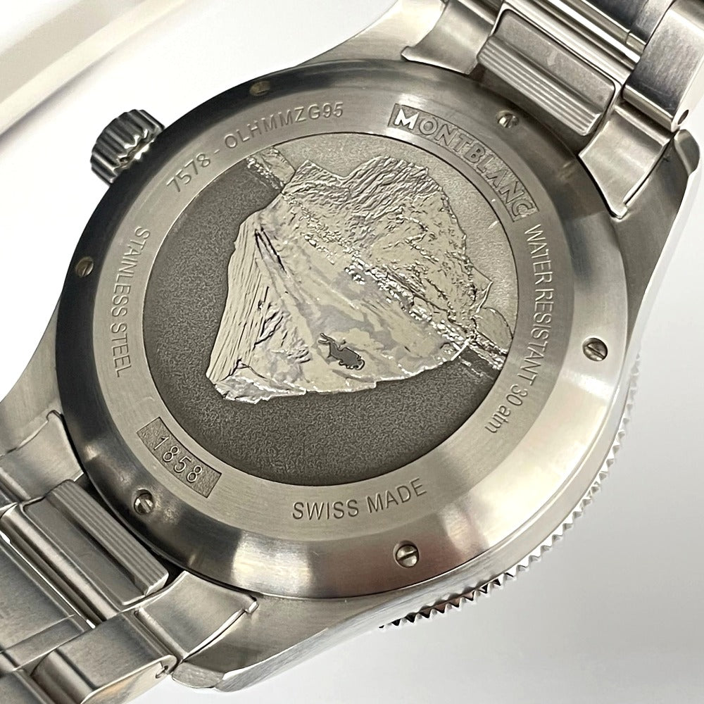 モンブラン アイスシー オートマティック デイト 129371 ダイバーズ 41mm 自動巻き 黒文字盤 メンズ MONTBLANC 腕時計