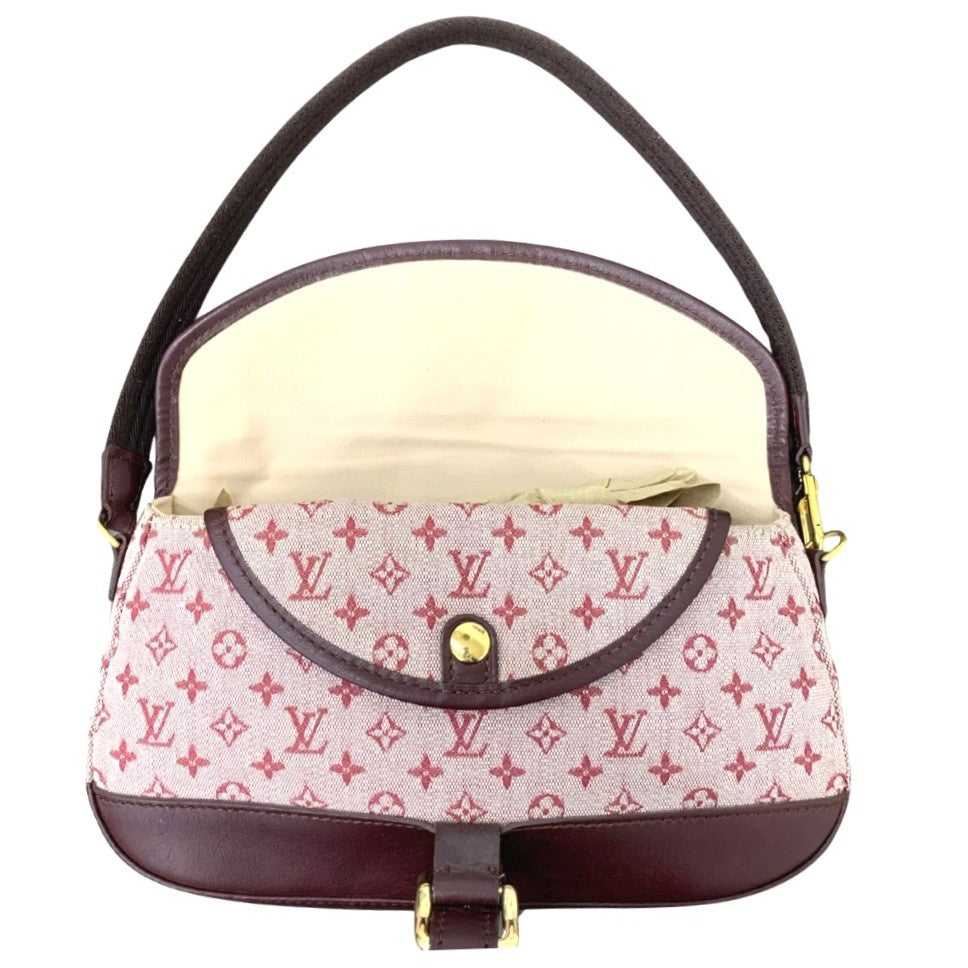 ルイ・ヴィトン ハンドバッグ M92691 モノグラム ミニ マルジョリー キャンバス チェリー コンパクト セミショルダー レディース