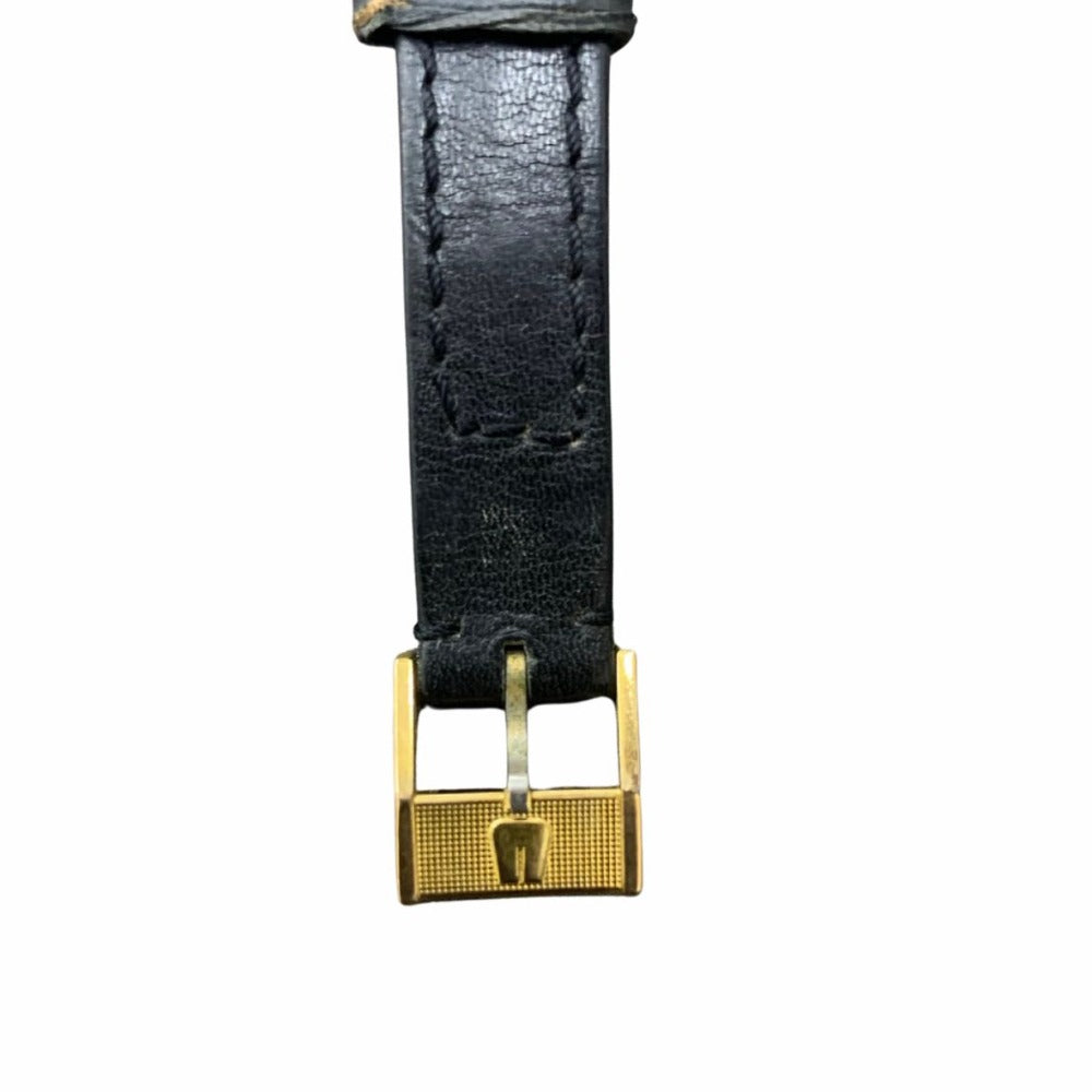 UNIVERSAL GENEVE ユニバーサル ジュネーブ 腕時計 543720 手巻き ドットインデックス ゴールド ２針 レザーベルト ヴィンテージ レディース