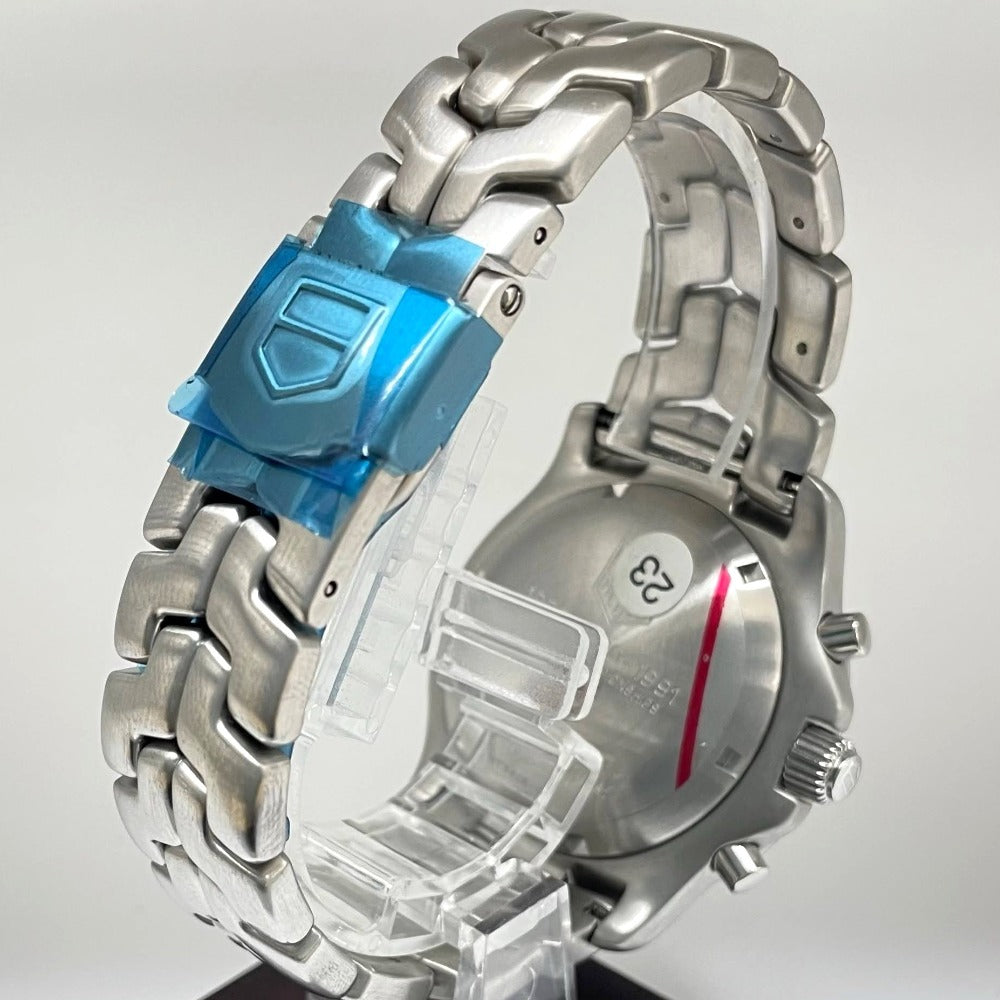 タグホイヤー アイルトン･セナ コラボ 限定1991本 CT2114 41mm リンク クロノグラフ 自動巻き メンズ LINK 未使用品 TAG HEUER 腕時計