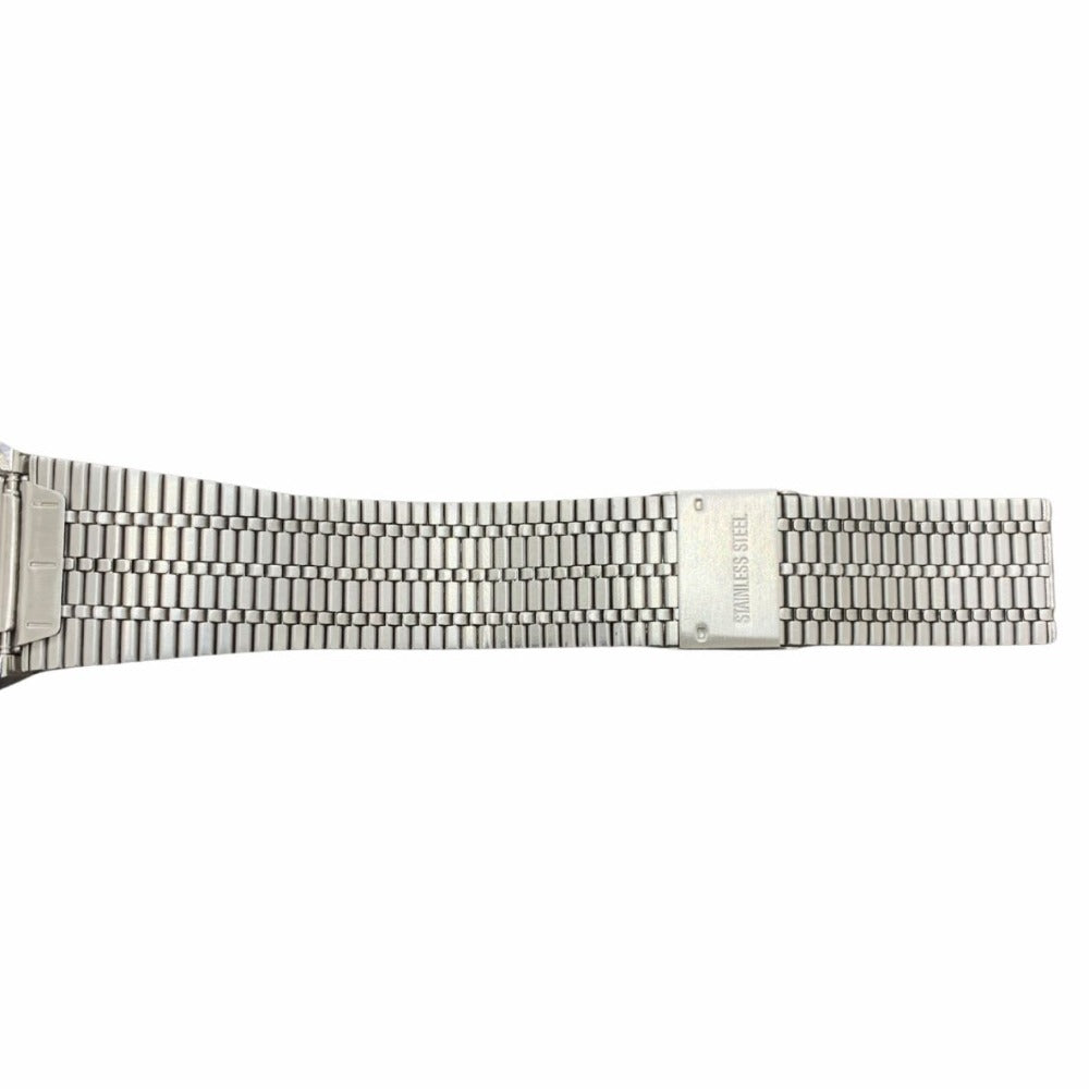 TIMEX タイメックス 腕時計 TW2U83400 M79 シルバーブレス ブラック×レッドベゼル 自動巻き メンズ