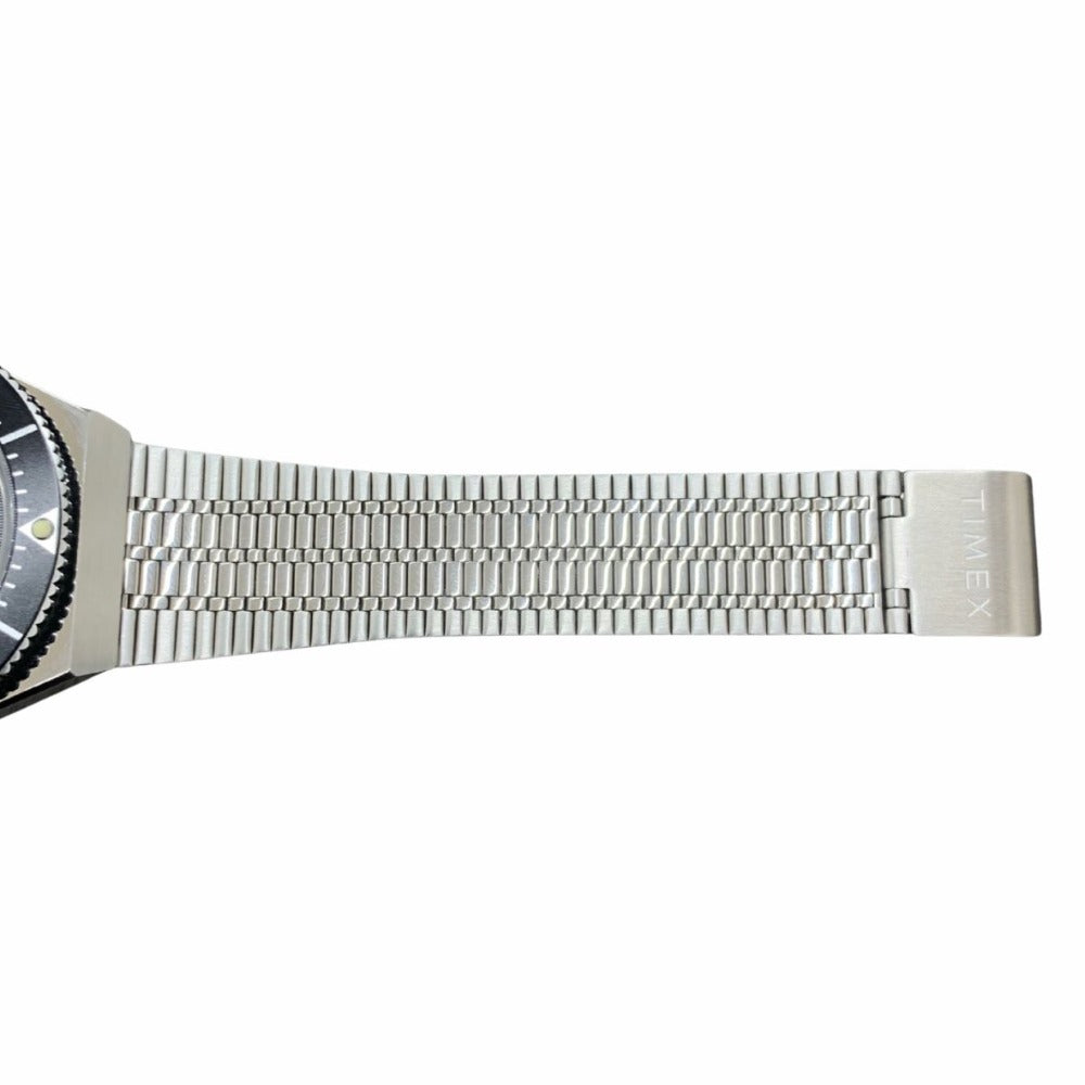TIMEX タイメックス 腕時計 TW2U83400 M79 シルバーブレス ブラック×レッドベゼル 自動巻き メンズ