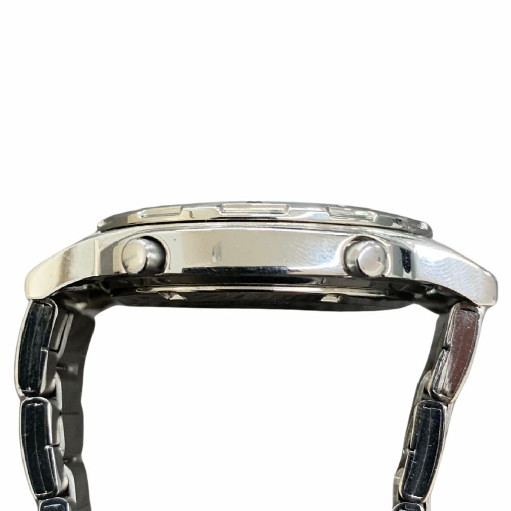 SEIKO セイコー 腕時計 アラームクロノ 7T32-6M30 SDWE77P1 クロノ ブラック クォーツ 稼働品 電池交換済 メンズ