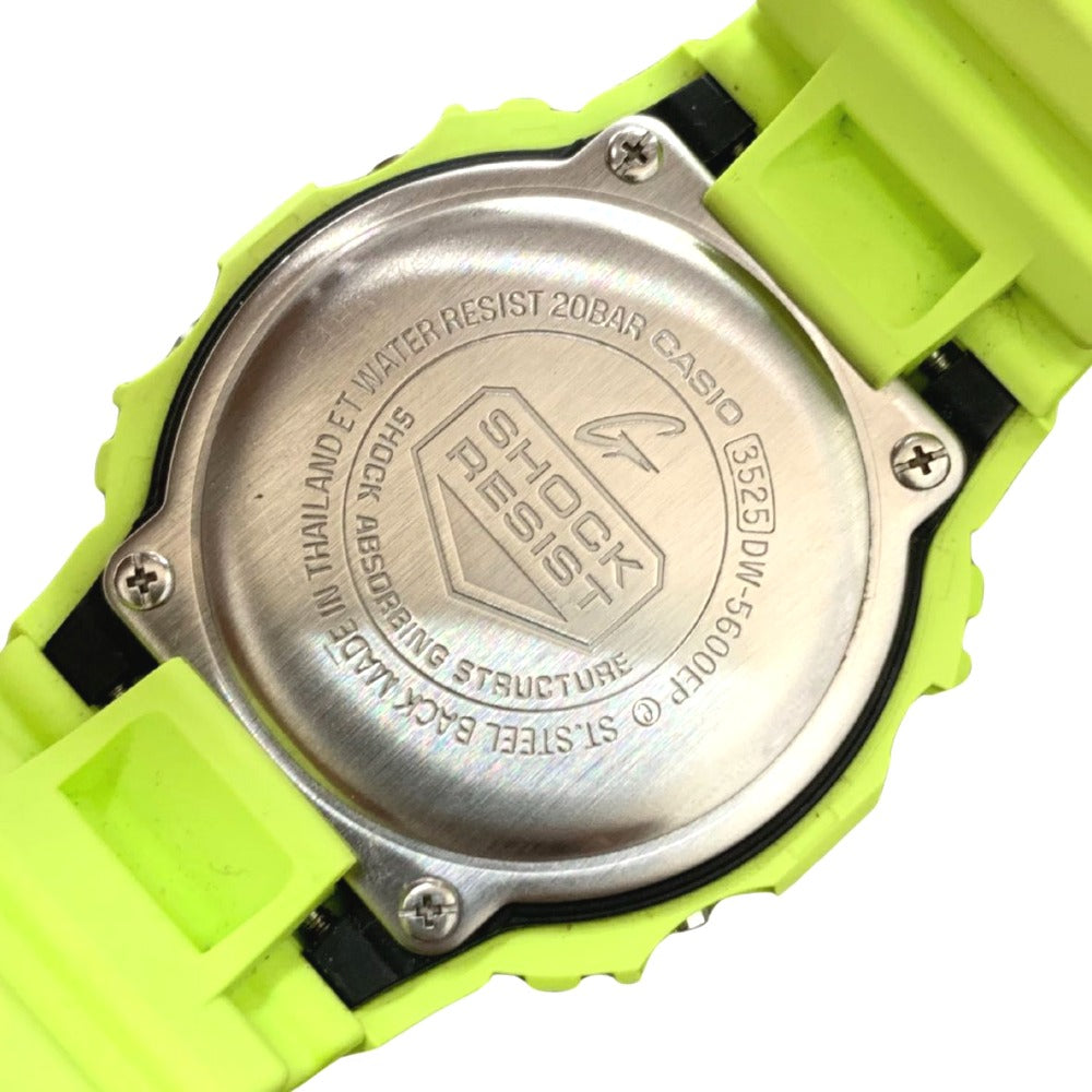 G-SHOCK CASIO ジーショック 腕時計 DW-5600EP-9JF ライムグリーン 20気圧防水 蛍光色 箱付属 メンズ