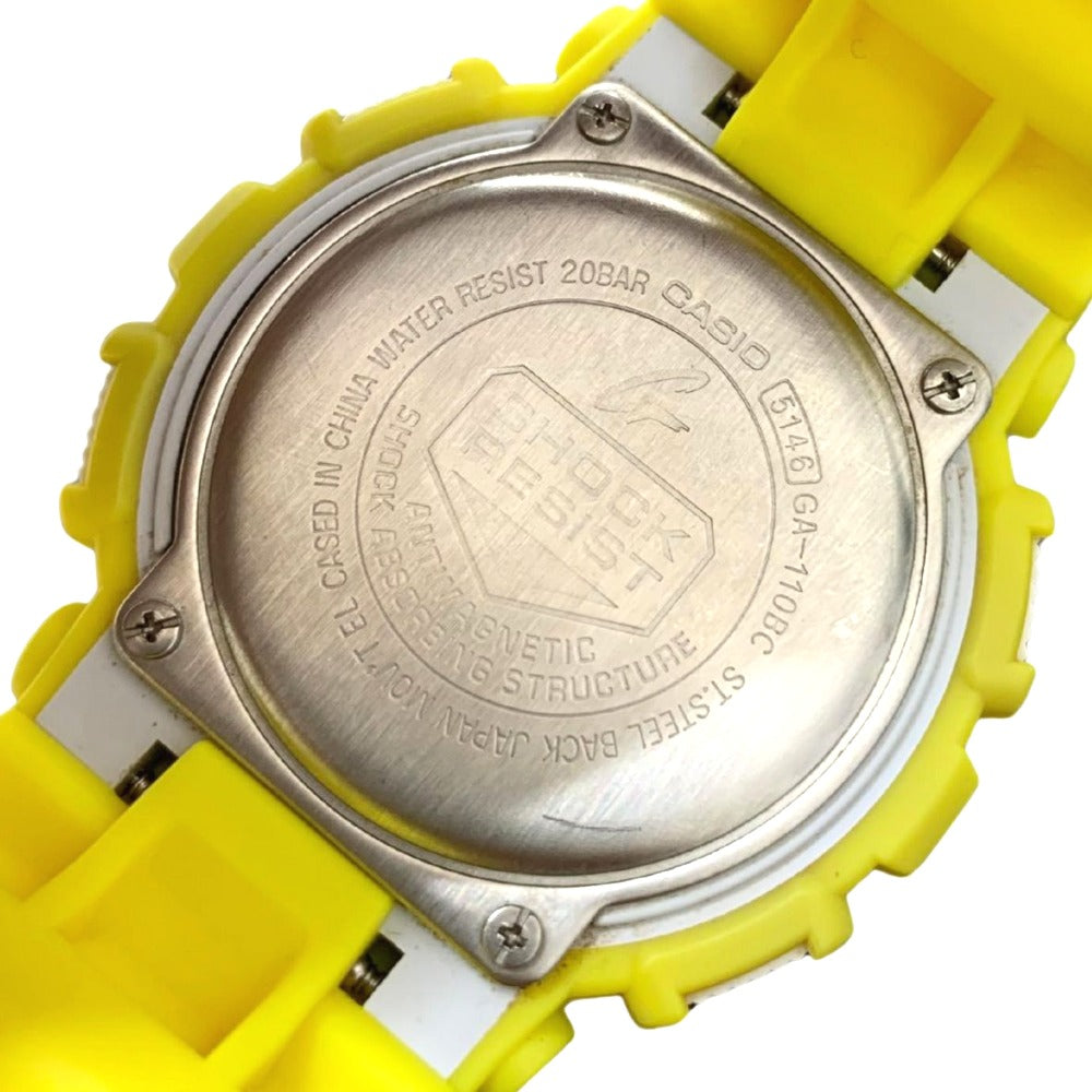 G-SHOCK CASIO ジーショック 腕時計 GA-110BC-9AJF イエロー 20気圧