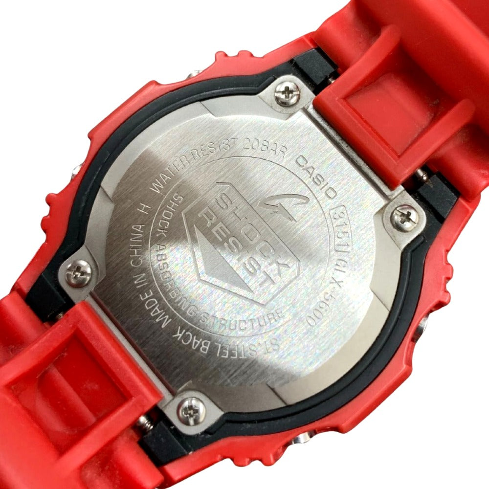 G-SHOCK CASIO ジーショック 腕時計 G-LIDE GLX-5600-4 レッド ２０気圧防水 シンプル メンズ