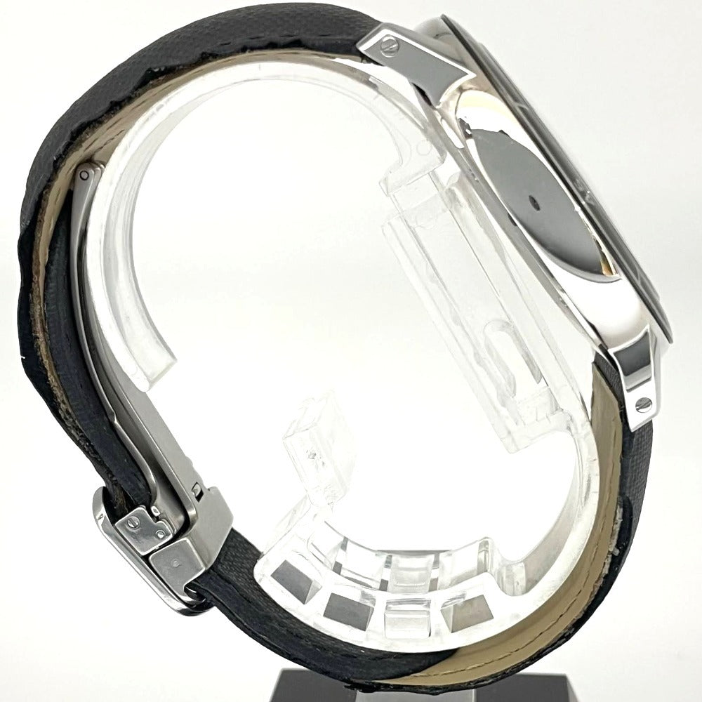 カルティエ WSRN0003 ロンド クロワジエール ドゥ カルティエ 42mm 2024年正規OH済み グレー文字盤 自動巻き メンズ CARTIER 腕時計