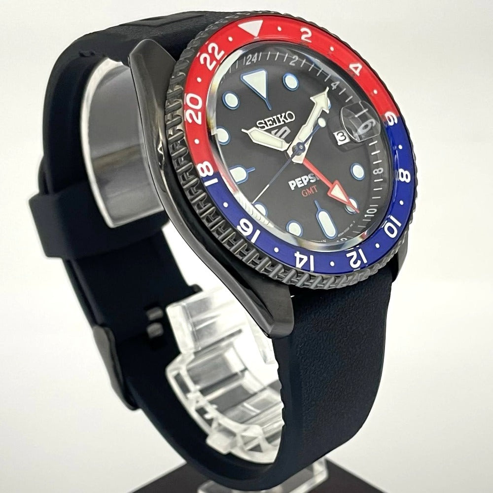 SEIKO 5 ペプシ コラボ SBSC023 42.5mm セイコー5 スポーツ SKX Series