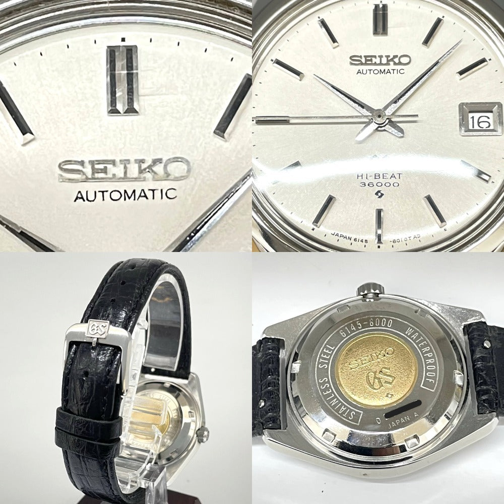 グランドセイコー ヴィンテージ 6145 37mm 61GS メダリオン有 1960年代 ハイビート36000 諏訪精工舎 自動巻き メンズ SEIKO 腕時計