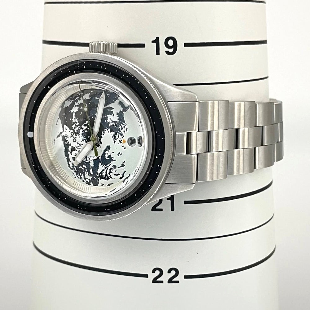 アバウトヴィンテージ アースライズ × WWF パートナーシップ 41mm 2025年限定 ファブリック付属 ABOUT VINTAGE Eathrise メンズ 腕時計