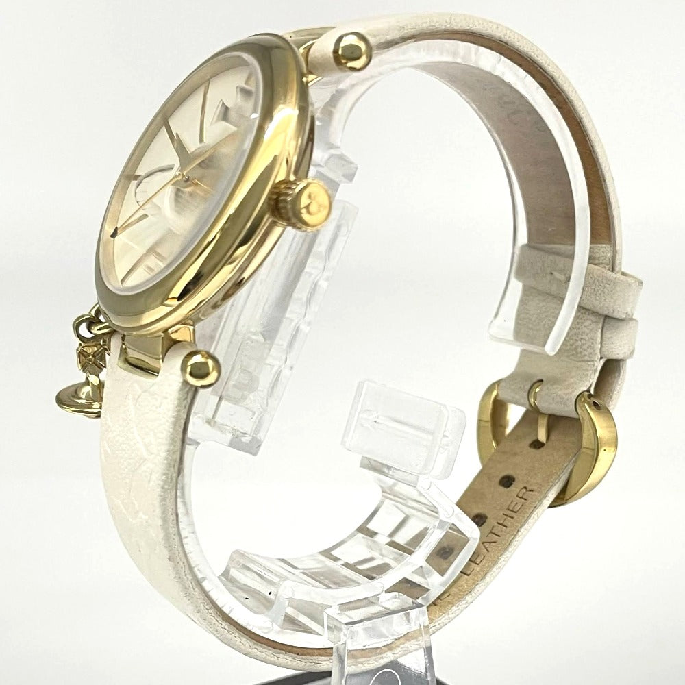 ヴィヴィアン・ウエストウッド ホワイト文字盤 32mm 2025年11月電池