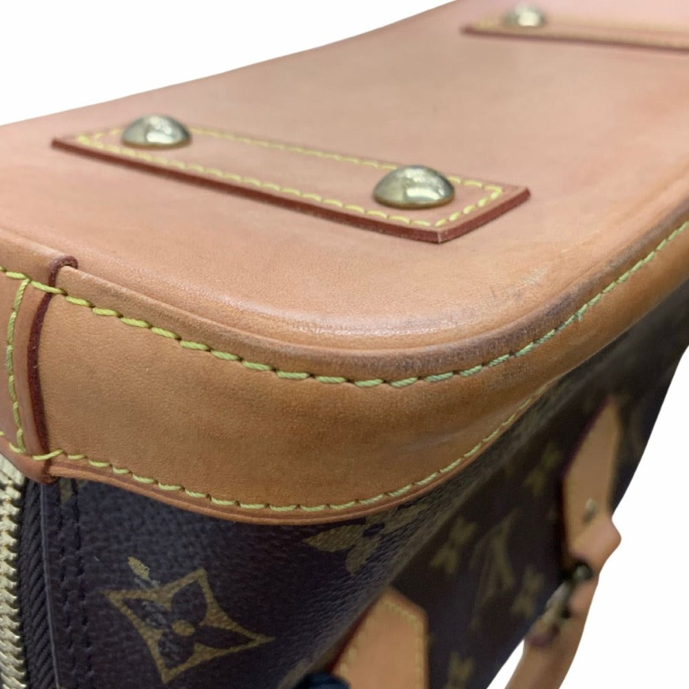 ルイ・ヴィトン ハンドバッグ M53152 アルマBB モノグラム ブラウン RFID内蔵モデル PVC レザー ２Way コンパクト レディース