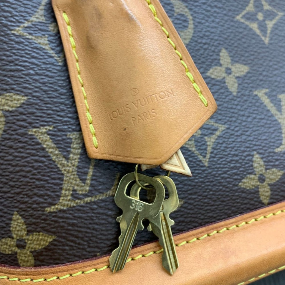 ルイ・ヴィトン ハンドバッグ M53152 アルマBB モノグラム ブラウン RFID内蔵モデル PVC レザー ２Way コンパクト レディース