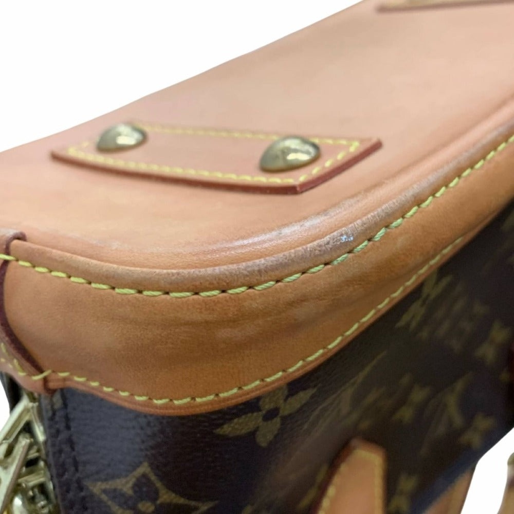 ルイ・ヴィトン ハンドバッグ M53152 アルマBB モノグラム ブラウン RFID内蔵モデル PVC レザー ２Way コンパクト レディース