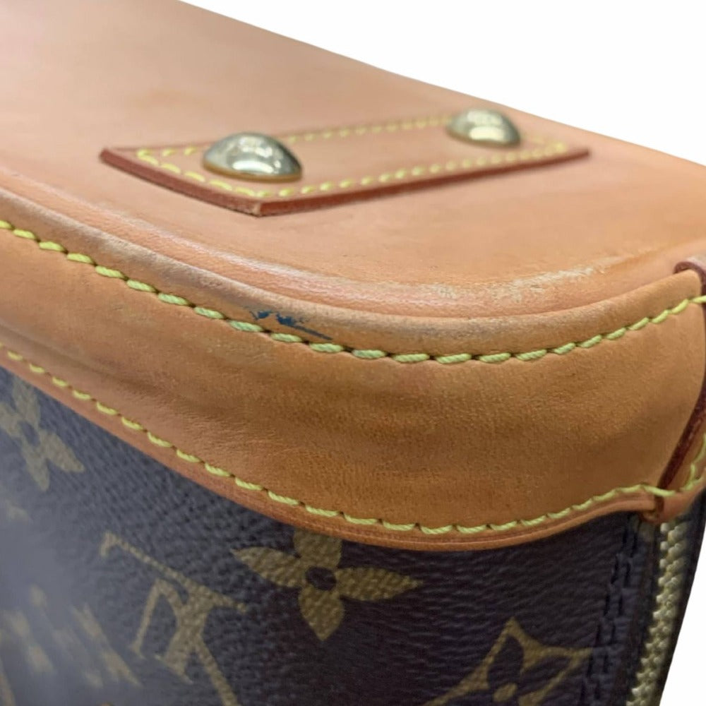 ルイ・ヴィトン ハンドバッグ M53152 アルマBB モノグラム ブラウン RFID内蔵モデル PVC レザー ２Way コンパクト レディース