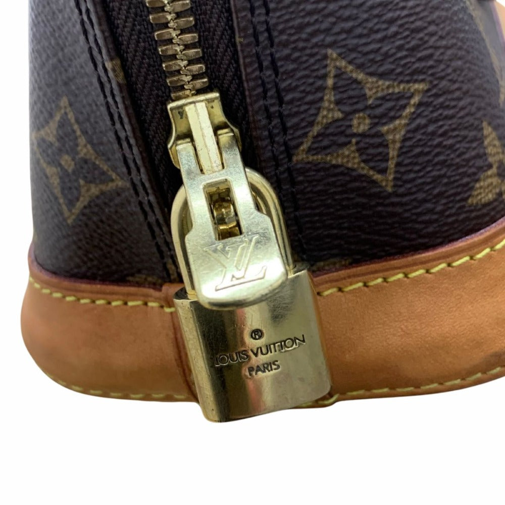 ルイ・ヴィトン ハンドバッグ M53152 アルマBB モノグラム ブラウン RFID内蔵モデル PVC レザー ２Way コンパクト レディース