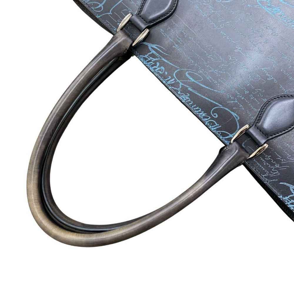 Berluti ベルルッティ トートバッグ トゥジュール レザー トート グレー 大容量 ビジネスバッグ メンズ