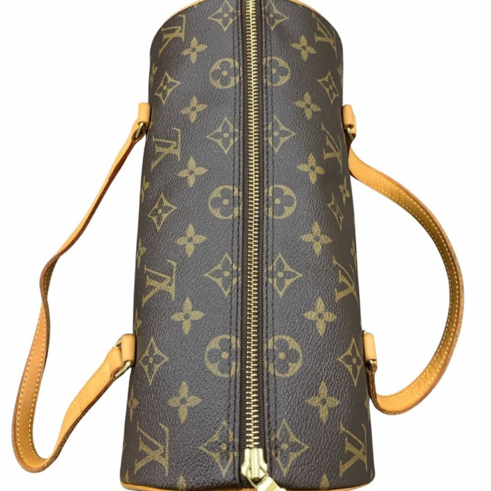 ルイ・ヴィトン ハンドバッグ M51386 パピヨン26 モノグラム ブラウン PVC レザー コンパクト パーティーバッグ レディース