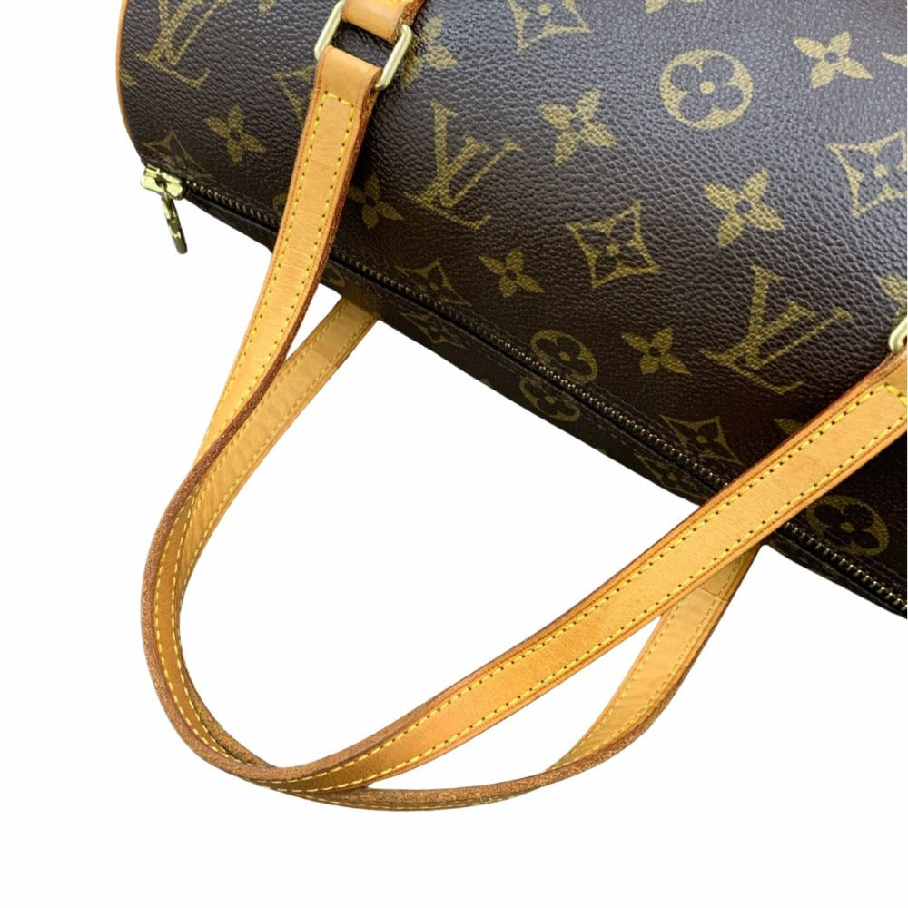ルイ・ヴィトン ハンドバッグ M51386 パピヨン26 モノグラム ブラウン PVC レザー コンパクト パーティーバッグ レディース