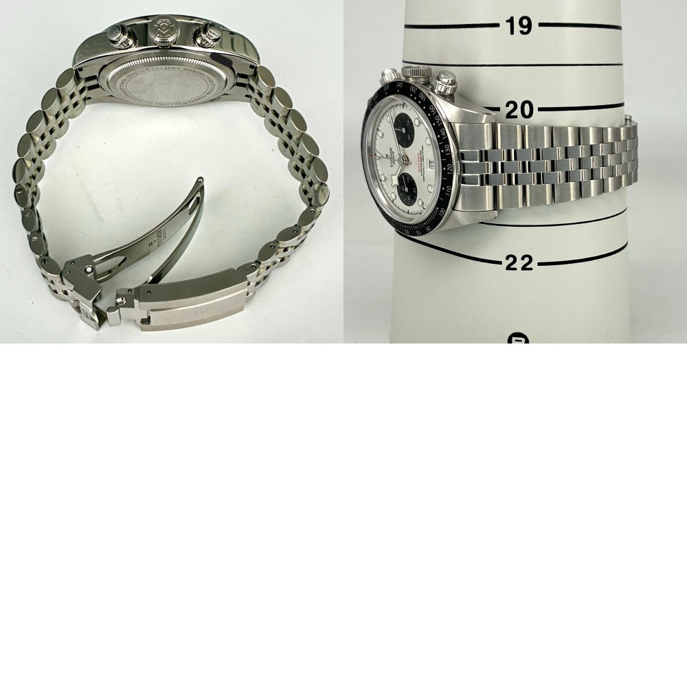 チューダー ブラックベイ クロノ ジュビリー 79360N ホワイト 自動巻き TUDOR 腕時計