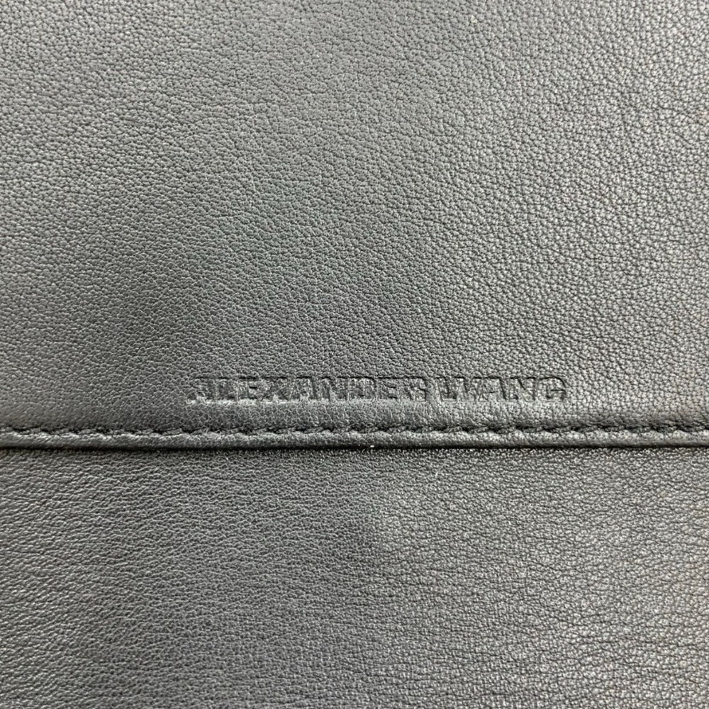 Alexander Wang アレキサンダーワン ショルダーバッグ チェーンショルダー ２Way シルバー金具 シンプル ブラック ユニセックス