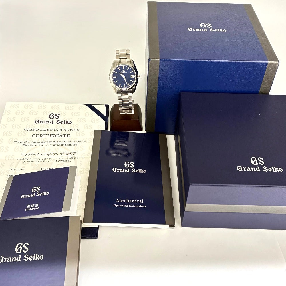 グランドセイコー SBGR321 GSブルー文字盤 40mm ブルーローター 60周年記念モデル 9S65 自動巻き メンズ Grand Seiko 腕時計