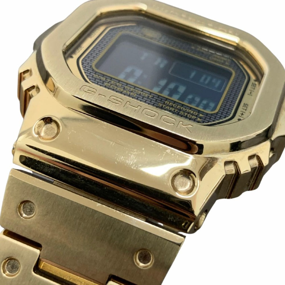 G-SHOCK CASIO ジーショック 腕時計 FULL METAL 5000 SERIES GMW-B5000GD-9JF ゴールド ステンレス タフソーラー メンズ