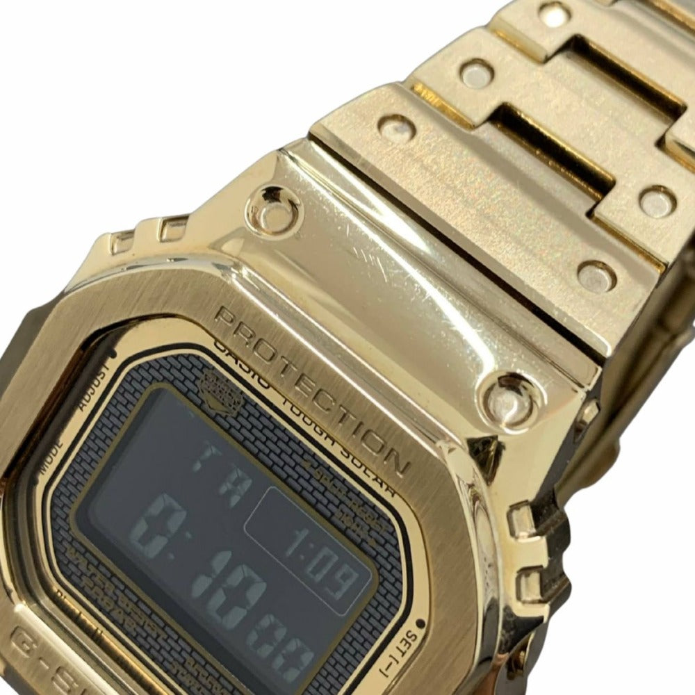 G-SHOCK CASIO ジーショック 腕時計 FULL METAL 5000 SERIES GMW-B5000GD-9JF ゴールド ステンレス タフソーラー メンズ